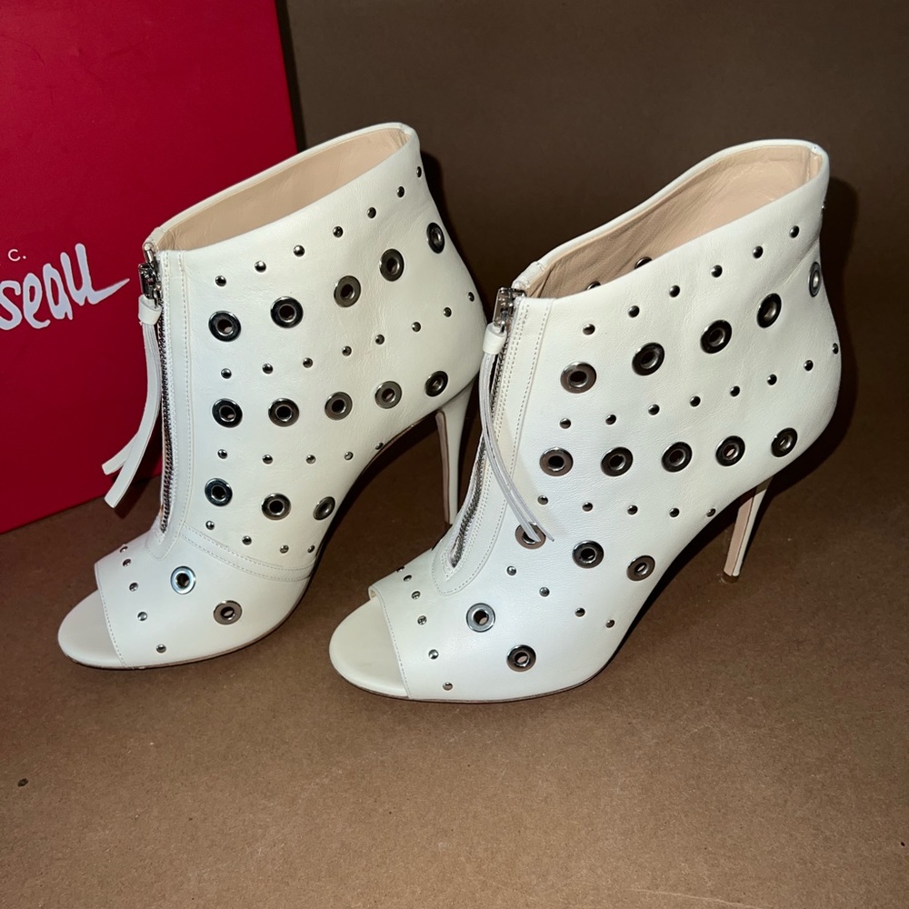 JEROME C. ROSSEAU Cline Peep-toe Booties
